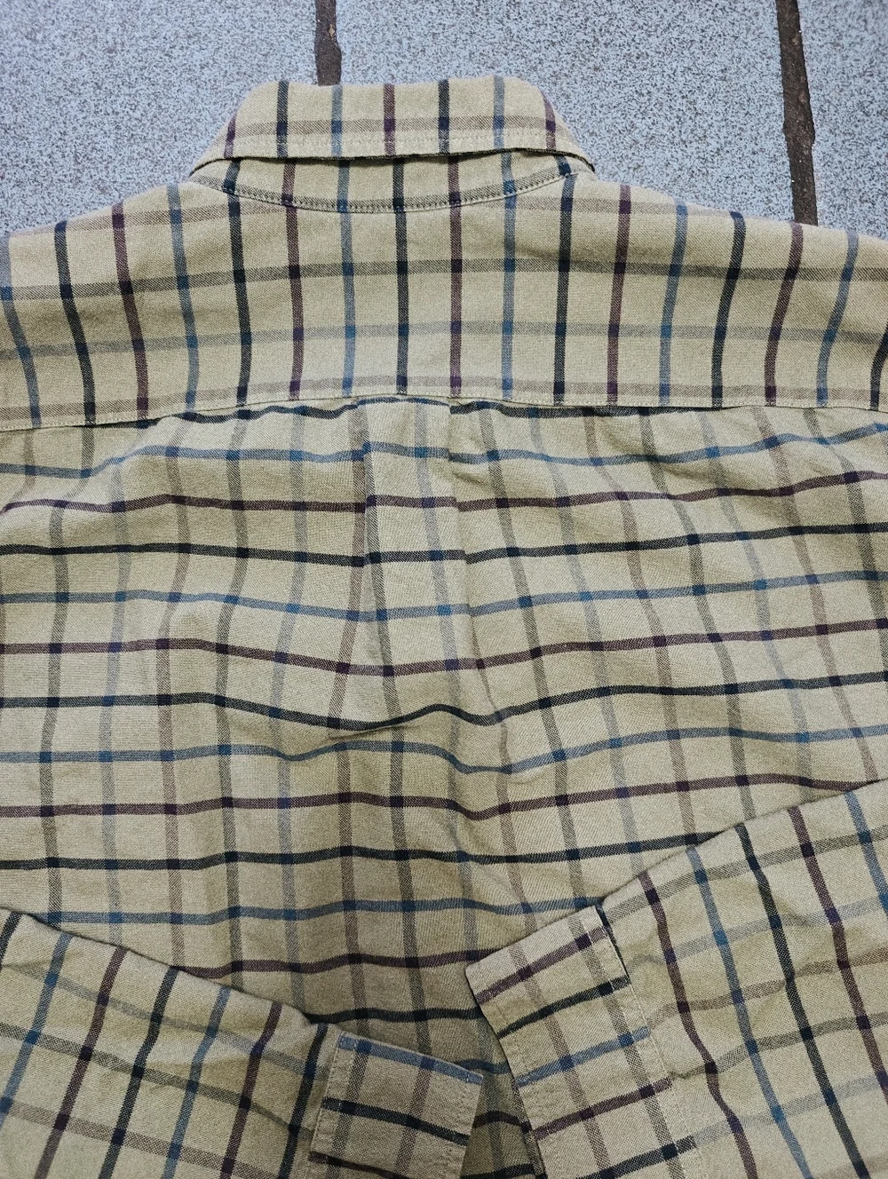 J. Crew Mercantile Flex Plaid Button-Down Shirt – Men's XL